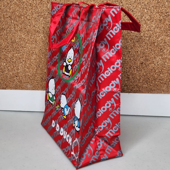 Vintage Pekkle Duck Tote Bag Kawaii Aesthetic Red Melody - Picture 2 of 5